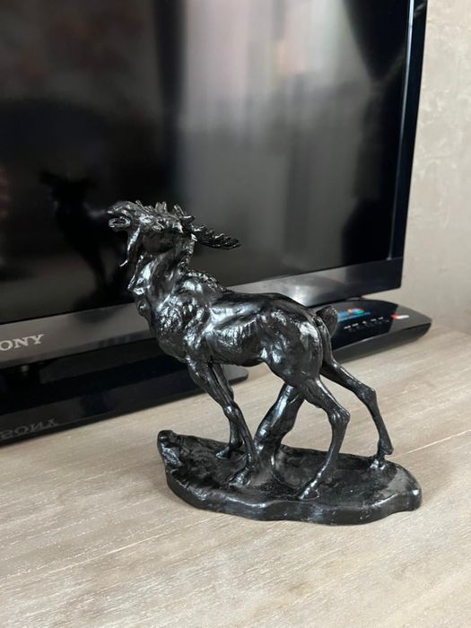 Чугунная статуэтка Лось. Касли.