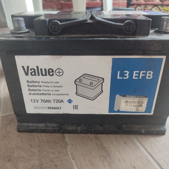 Акумулатор 70 А Value start stop