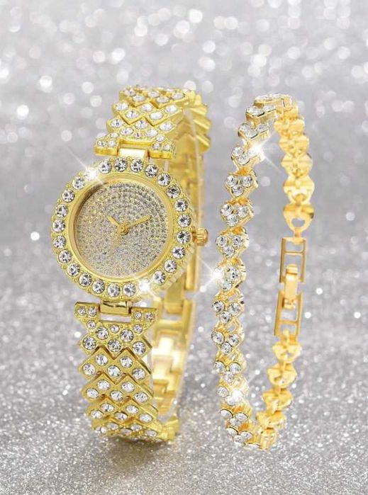 Дамски златен часовник