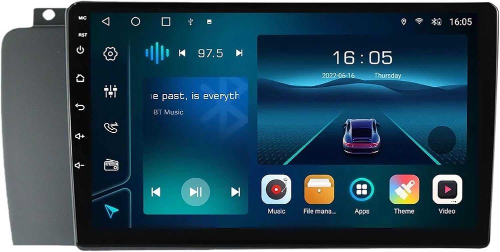 Мултимедия с Android за Volvo XC70 V70 S60 Андроид навигация плеър DIN