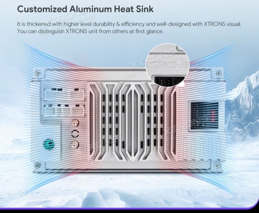 Navigatie Xtrons Toyota Corolla 2007 - 2013 4gb / 64gb Android