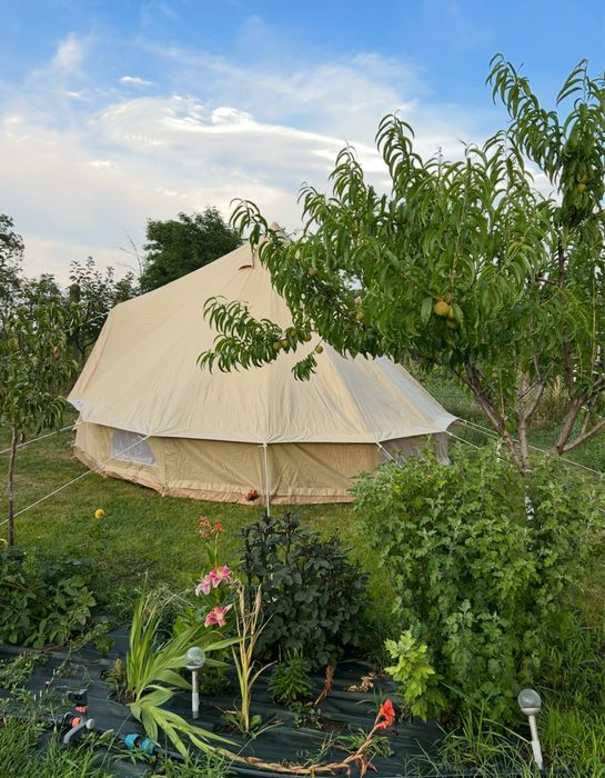 Cort glamping 4 metri ca nou