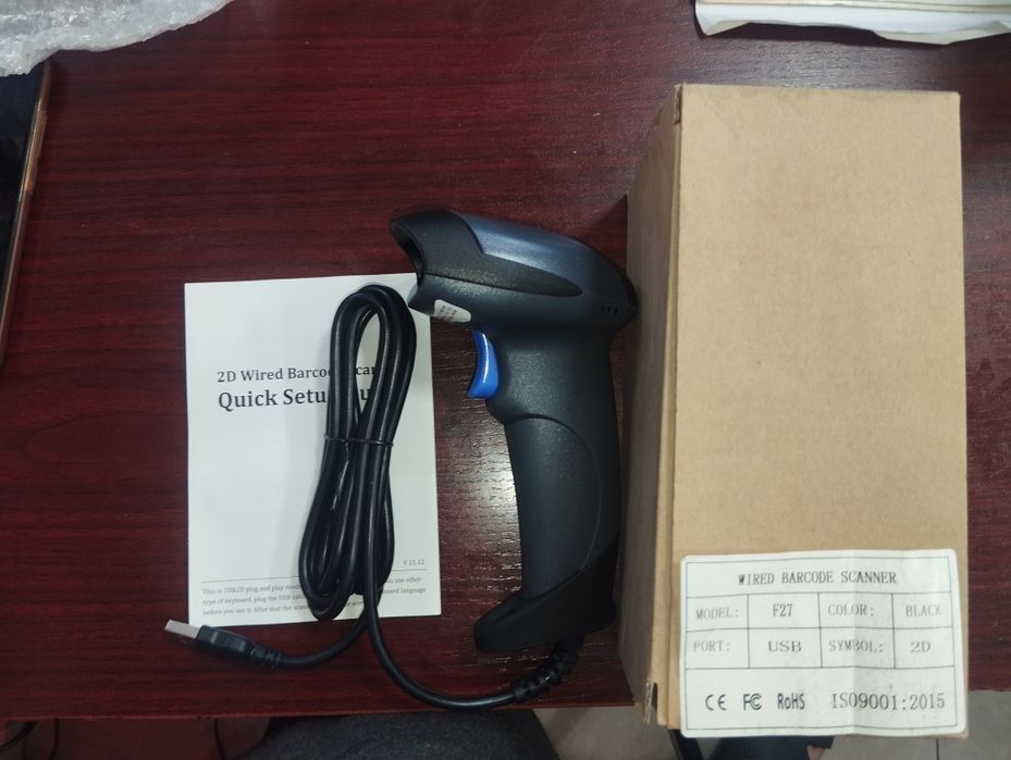 Баркод сканер, barcode scanner