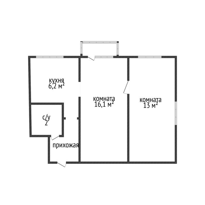Продажа 2-комнатной квартиры