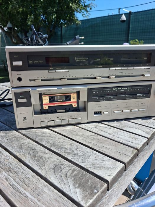 Amplificator SI casetofon deck Dual Cr 1020/ c 802