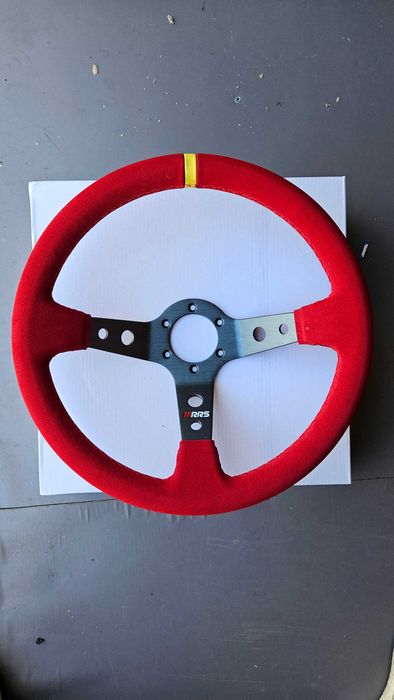 Volan sport cu 3 spite 350mm - Rally/Circuit/Motorsport
