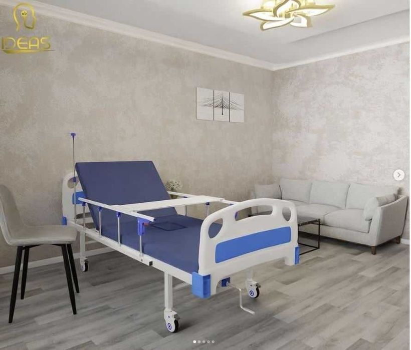 Однофункциональная мед кровать
