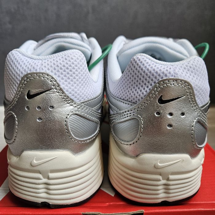 Кроссовки Nike P-6000 'White Metallic Silver Flat Silver' оригинал
