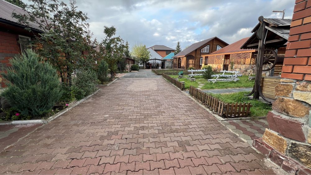 Домики из сруба в Боровом в Бурабае