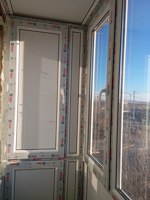 Балконы окна пластиковые