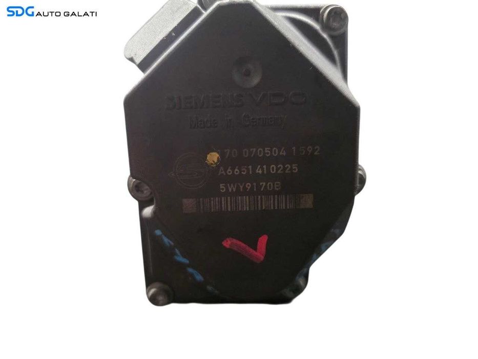 Clapeta Acceleratie SsangYong Kyron 2.0 D XDI 2006 - 2014 Cod A6651410225 [N4235]