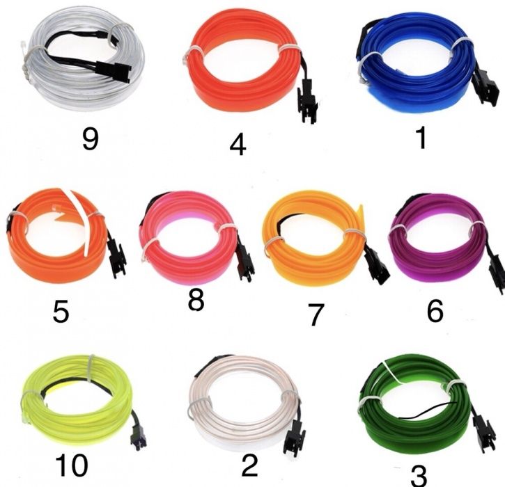 Led лед лента амбиентно осветление интериор камион кола мотор бмв ауди