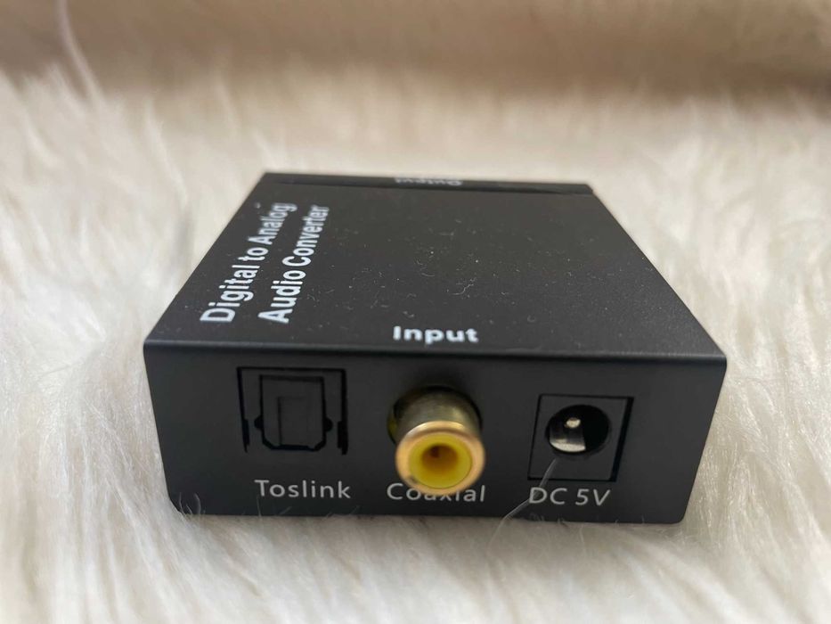 Convertor Audio Digital Coaxial la Analog RCA si Jack