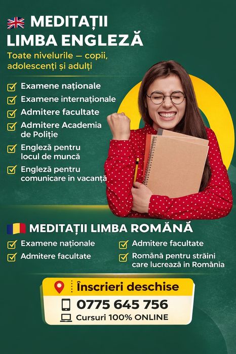 Meditații engleză și română - din confortul casei tale