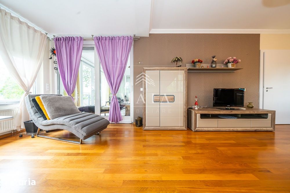Apartament 2 camere, vila cu acces la gradina, Sub Arini