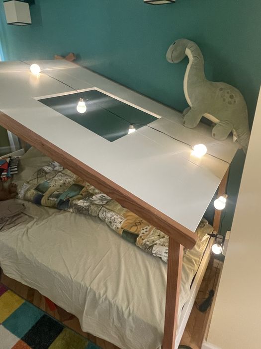 Pat copil tip casuta