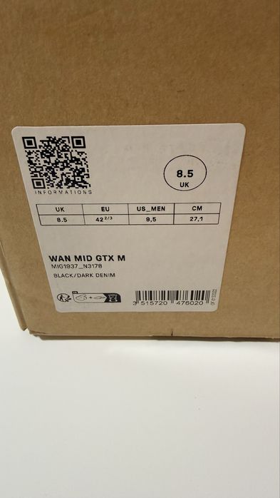 Ghete de trekking  Millet Wanaka Mid Goretex 42.2/3