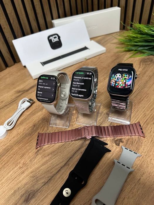 Apple Watch 10 смарт-часы с AMOLED по скидке