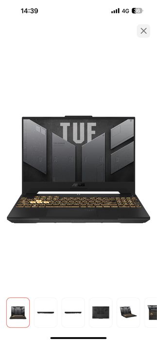 Ноутбук Asus TUF f15