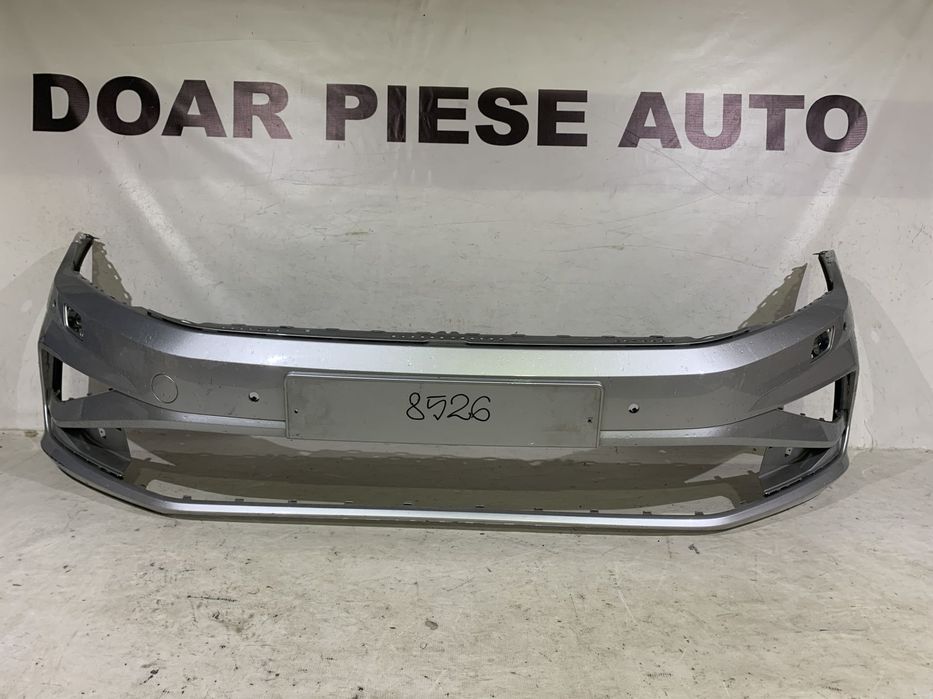 Bara fata VW Sportsvan, facelift, 2017, 2018, 2019, cod origine OE 510807221M, cu gauri pentru spalatori faruri si senzori de parcare (6).