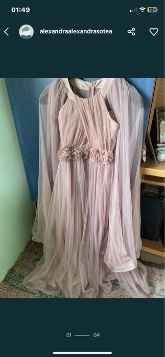 rochie de ocazie purtata o singura data