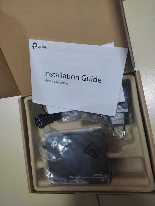Медиаконвертер TP-link MC112CS