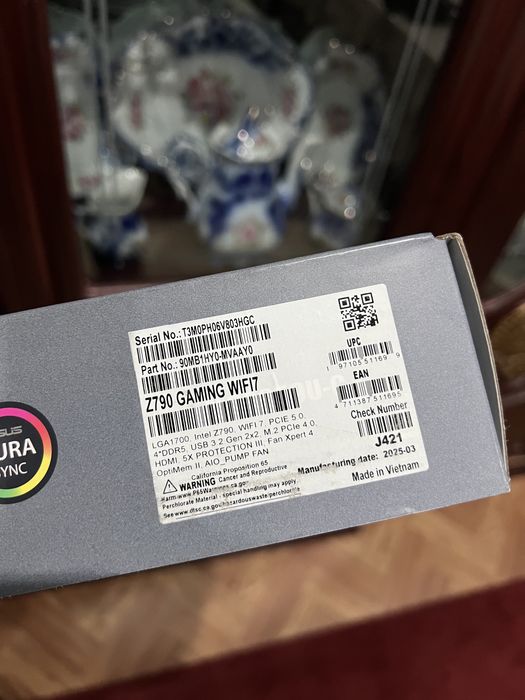 Asus Z790 Gaming Wifi7 + I5 14600k box Ideal