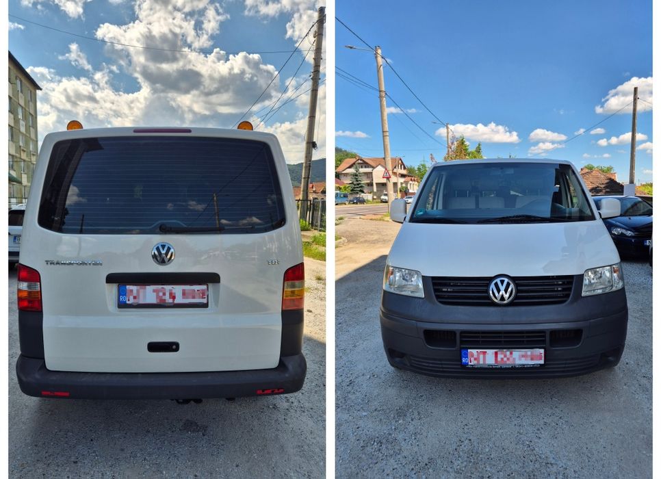 VW T5 1.9 TDI 102CP/Transporter 8+1 /2008/A.C
