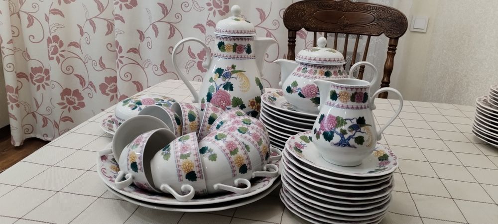 Райская птица Редкий сервиз