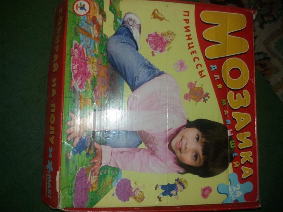 Пазлы крупные, яркие!!!