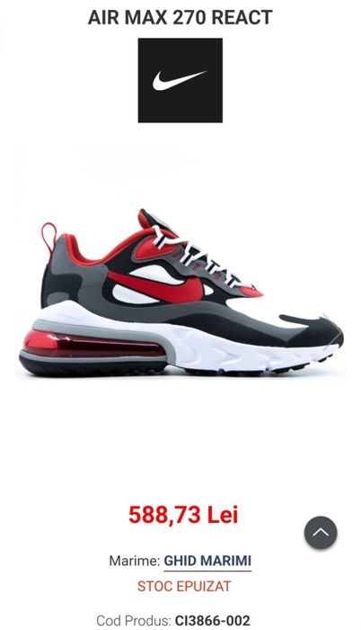 Nike Air Max 270 React