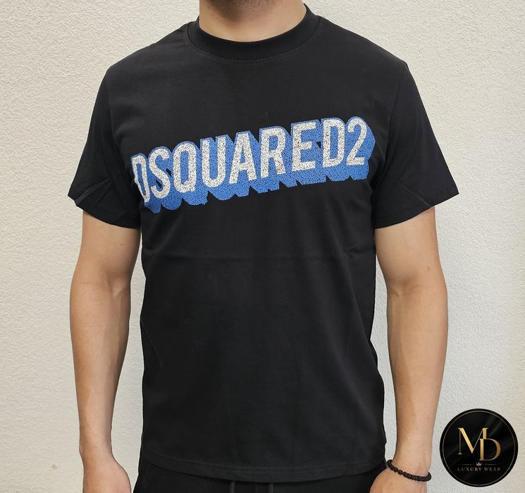 Мъжка тениска DSQUARED2 черна