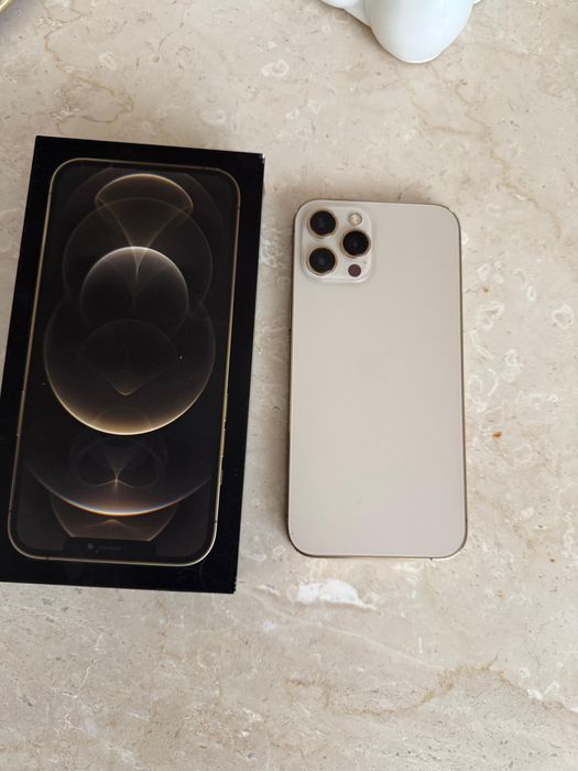 Iphone 12 pro max Gold stare impecabila 256 gb