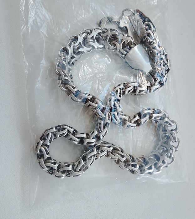 Цепь Рамзес 131,6гр 925 пробы