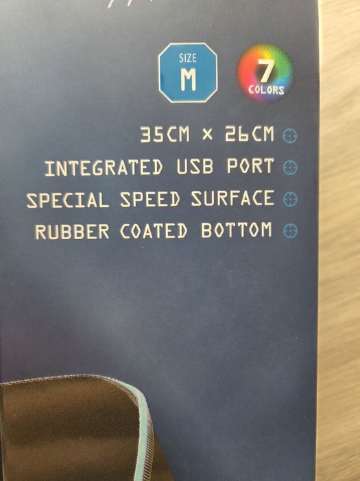 mousepad led gaming rgb