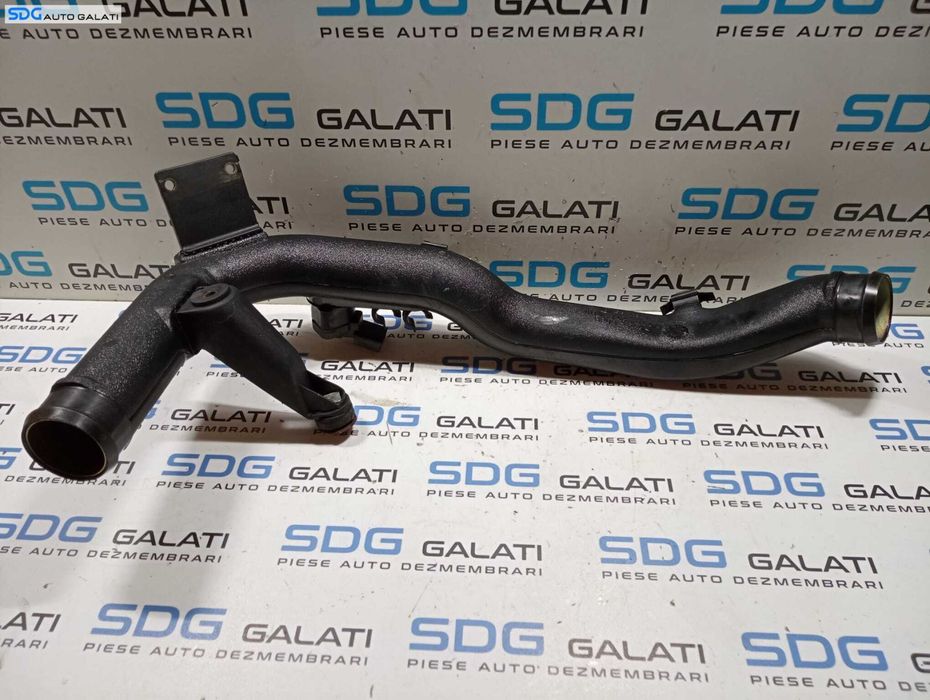 Tub Tubulatura Conducta Admisie Presiune Aer Intercooler cu Senzor Presiune Volkswagen Passat B5 B5.5 1.9 TDI 1997 - 2005 Cod 8D0145840L 0281002177 [M5386]