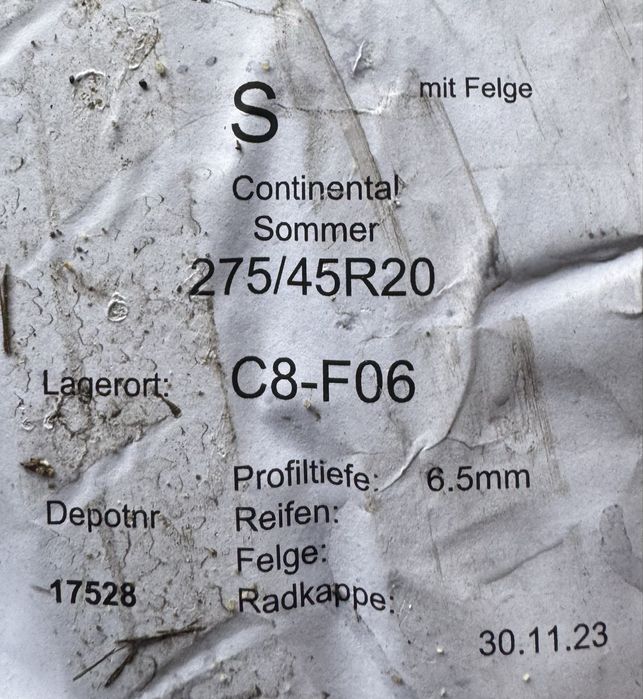 Джанти за Ауди Q7  275/45 20