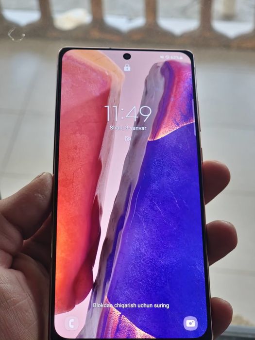 Samsung note20 8/256