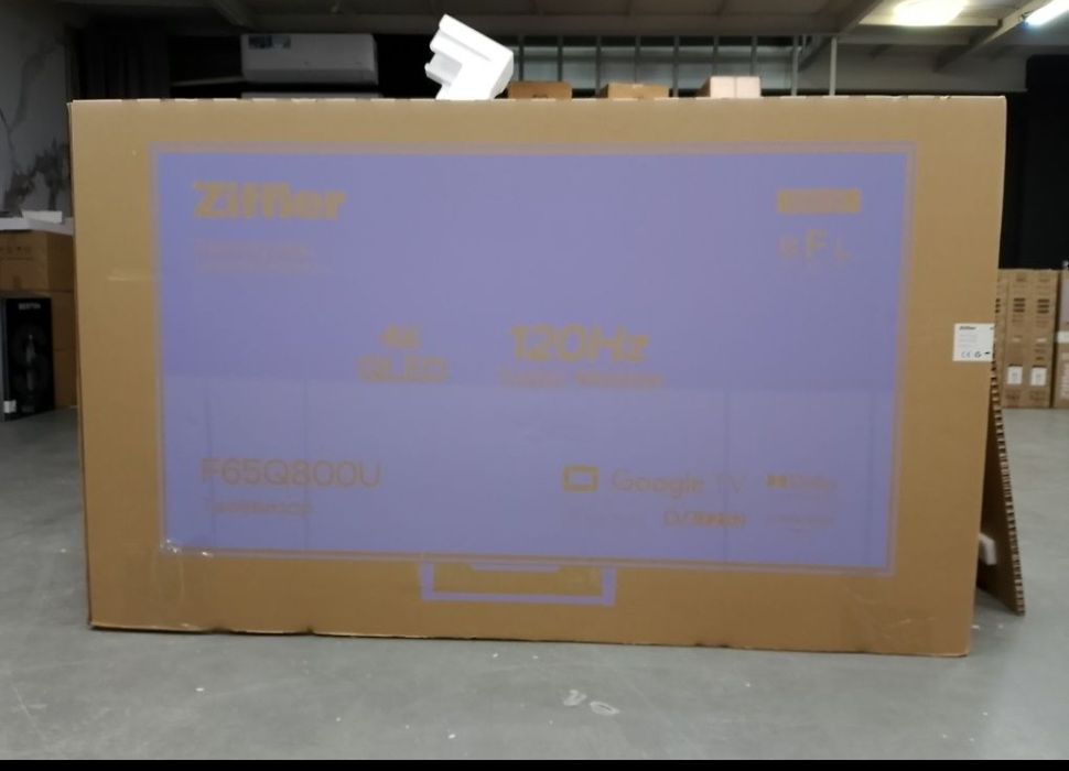 Телевизор Ziffler F65Q800U — это 65-дюймовый QLED 4K Ultra HD Smart TV