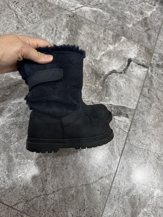 Детские зимние сапоги с натуральной овчины