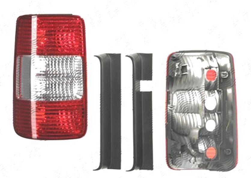 Stop spate lampa VW Caddy Iii/Life (2k), 03.2004-06.2010, spate, stanga/dreapta, 1 usa spate, 2 usi spate, P21/4W+P21W+PY21W; fara suport bec