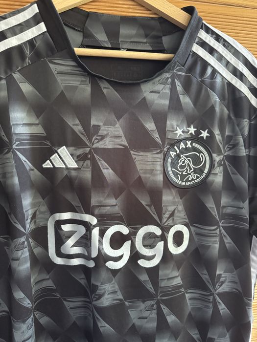 Футболна тениска Ajax Amsterdam (Размер L/XL) – Черно-сива 024