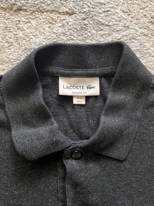 Lacoste Classic Fit поло с дълъг ръкав (L1313)