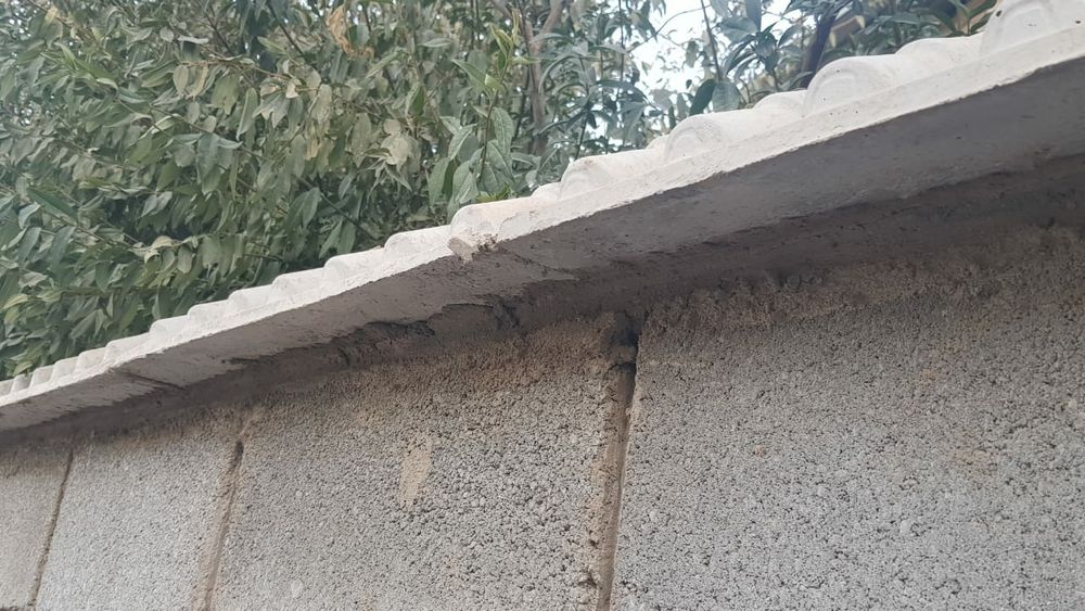 Облицовачонная плитка крышки на забор