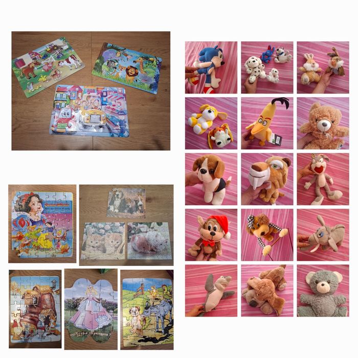 Играчки, пъзели, умна писалка, настолни игри