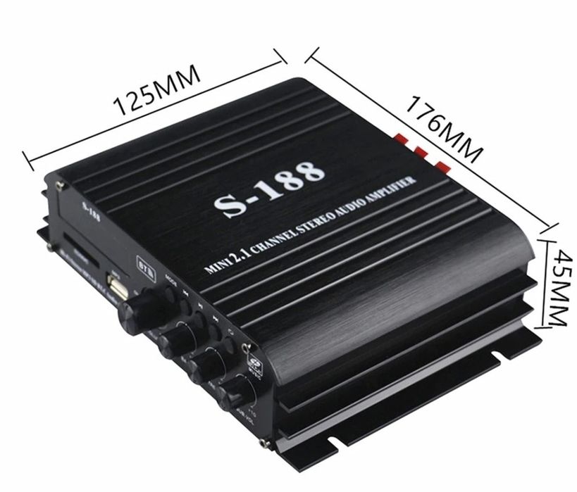 Amplificator audio 2.1 cu Bluetooth, 45W