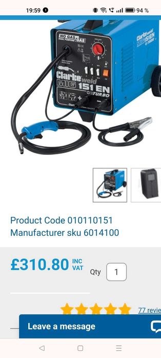 Aparat de sudura profesional cu fir