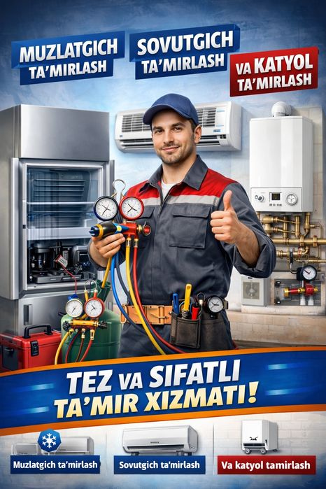 Usta santexnik barcha tok jihozi