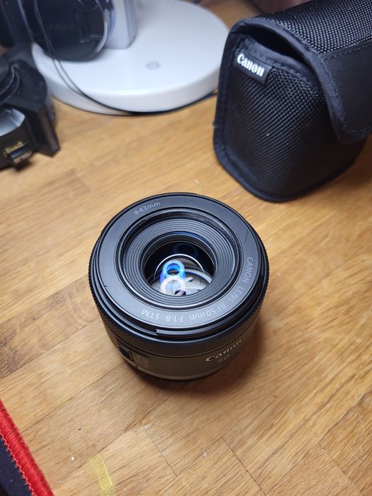 Canon 50mm rf f/1.8 STM – folosit puțin! Negociabil