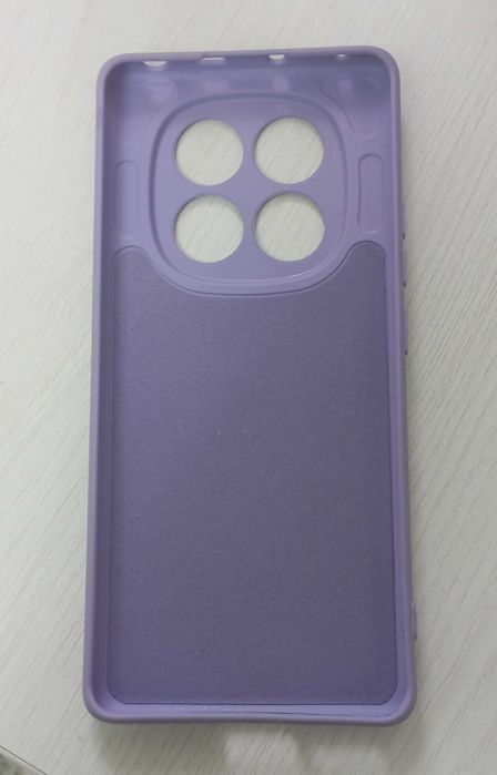 Силиконовый чехол с бархатной подкладкой для Xiaomi Redmi 14 Pro